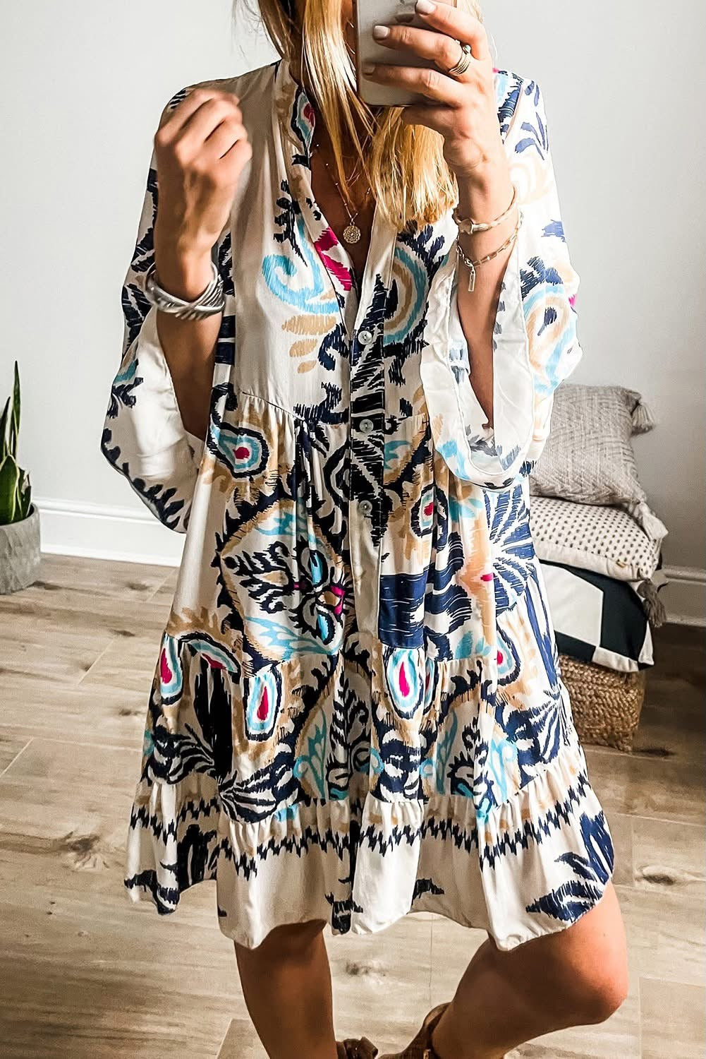 Tribal Print Dress