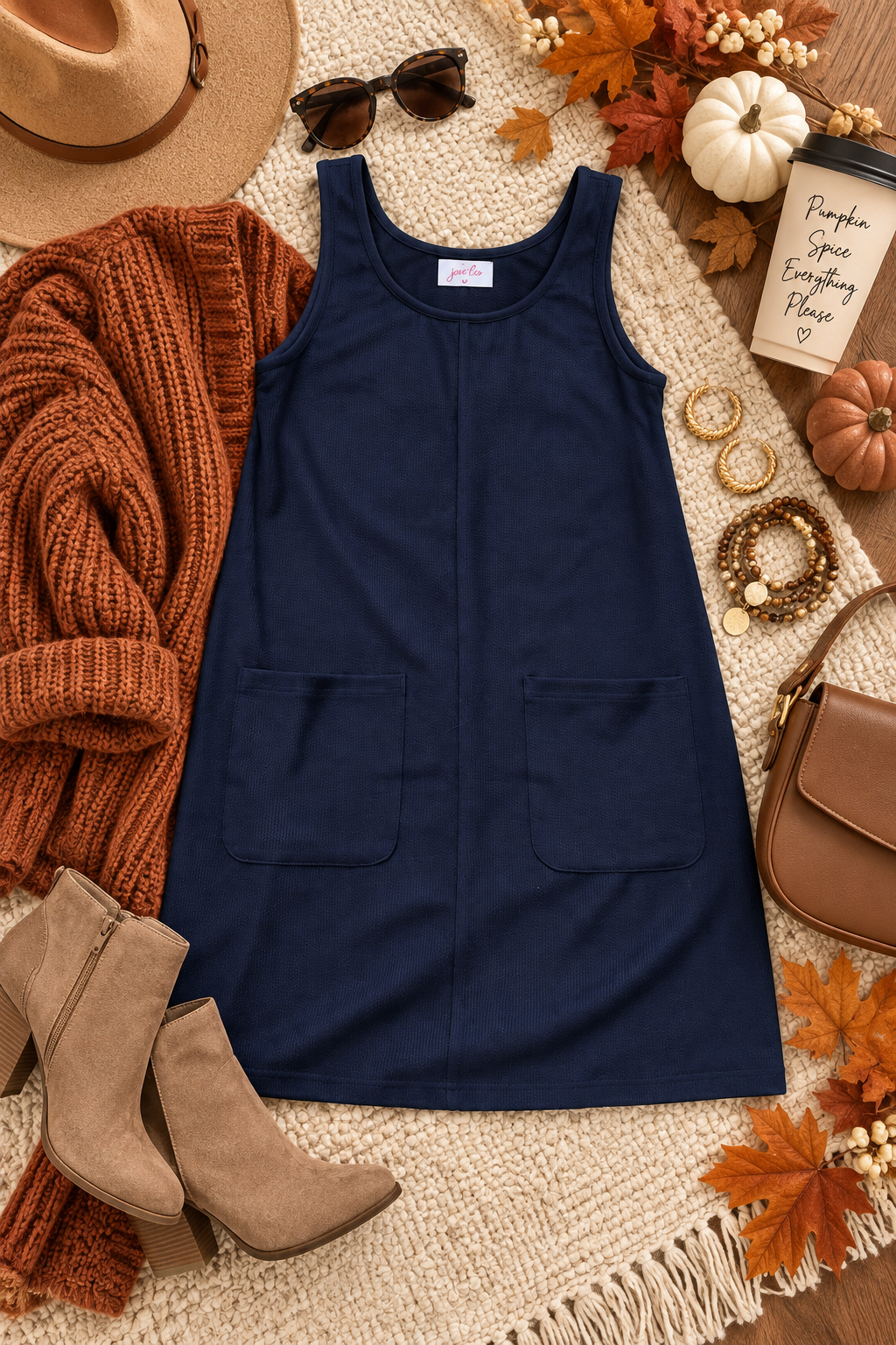 💙 Navy Days Pocket Dress