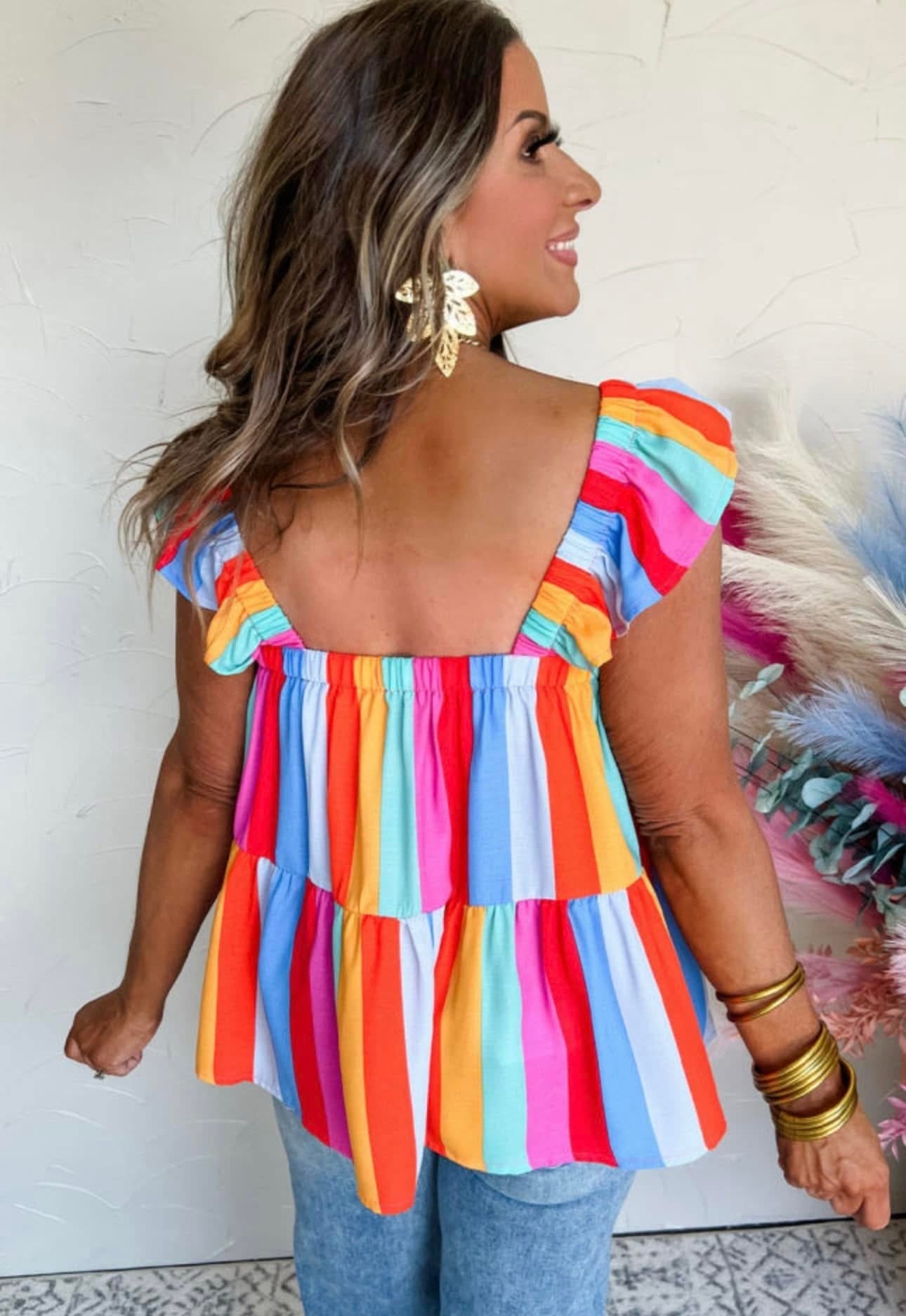 Rainbow Bright Top
