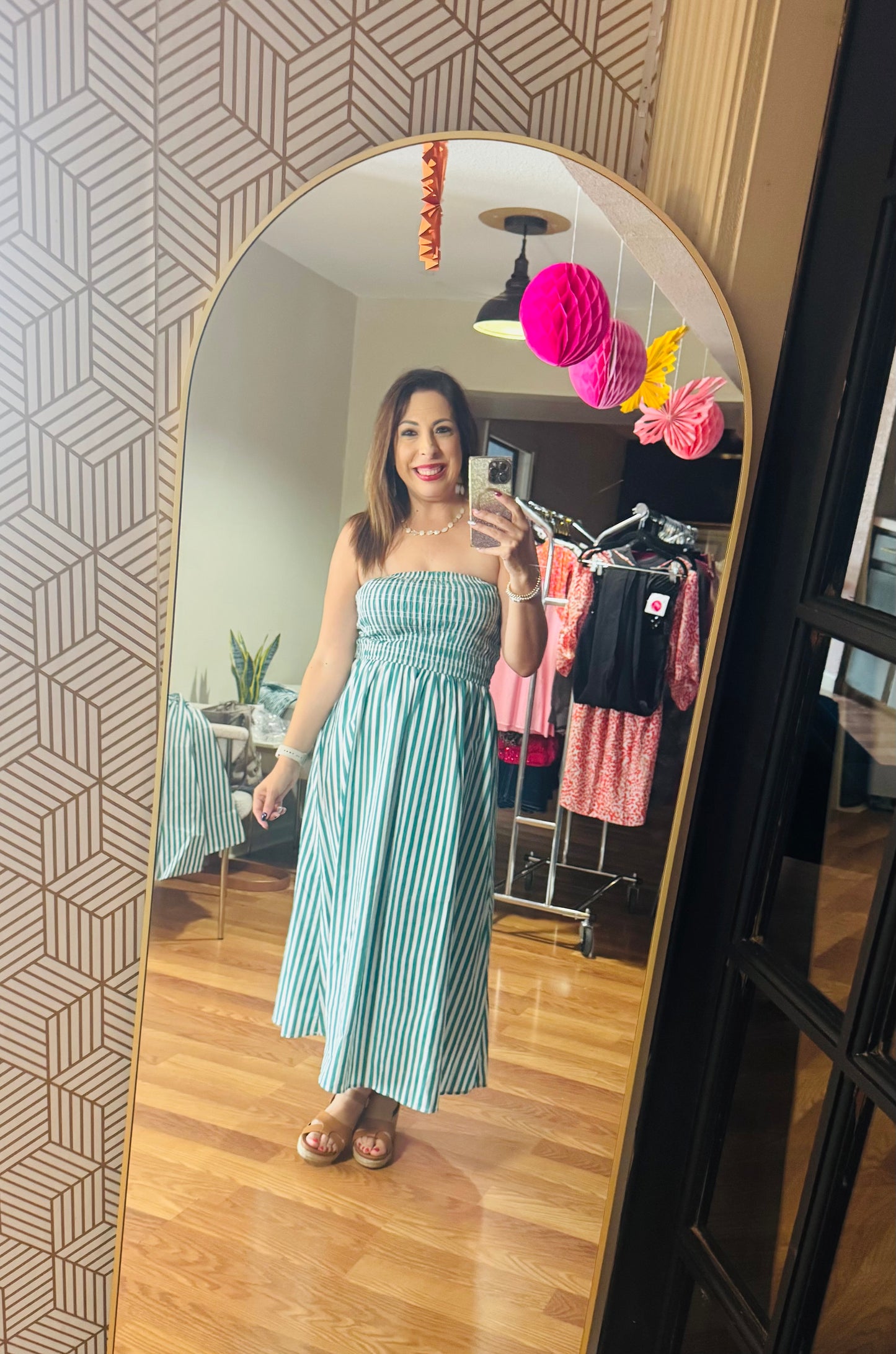 The Isla Stripe Maxi