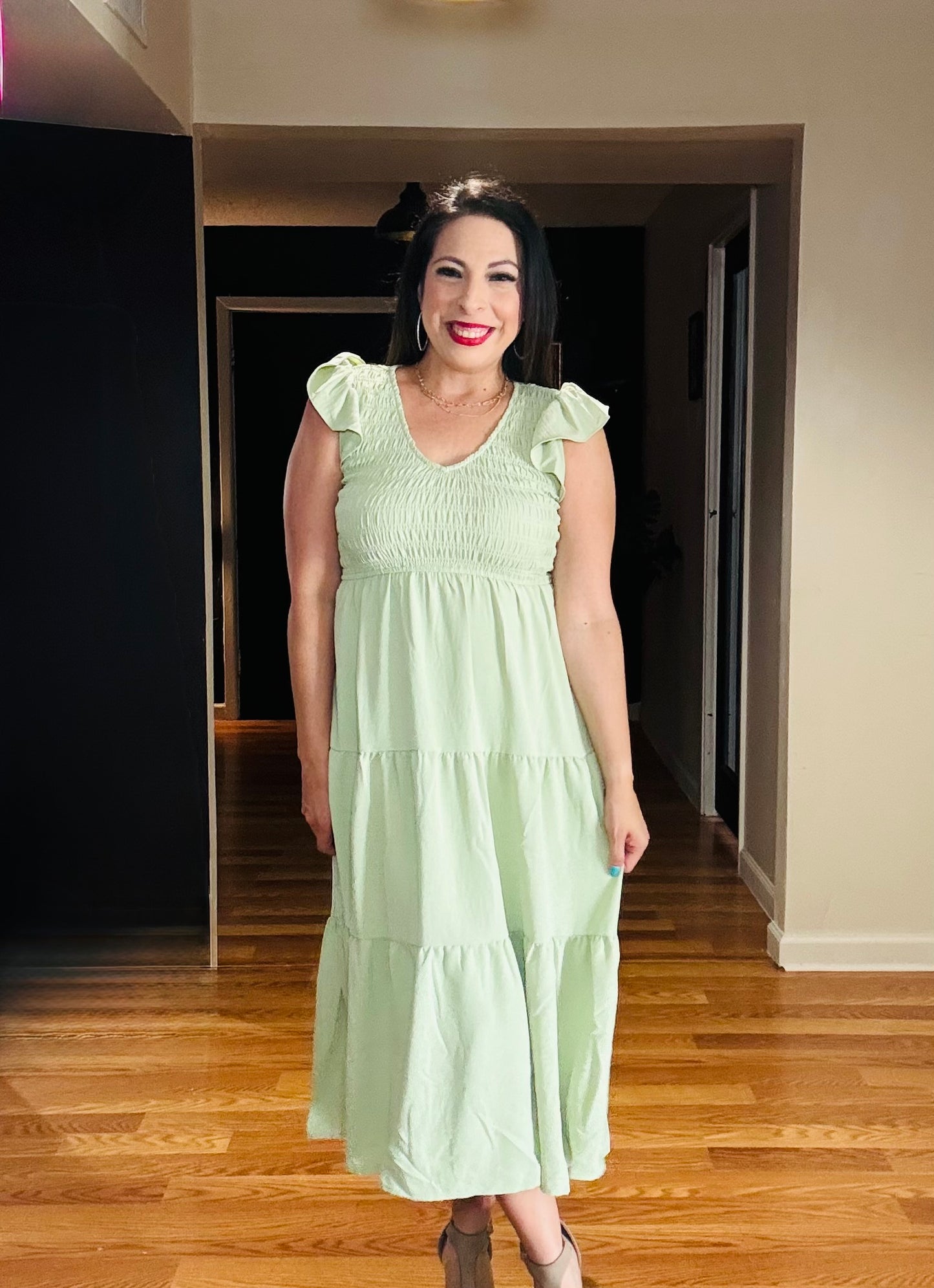 Sweetheart Flutter Dress