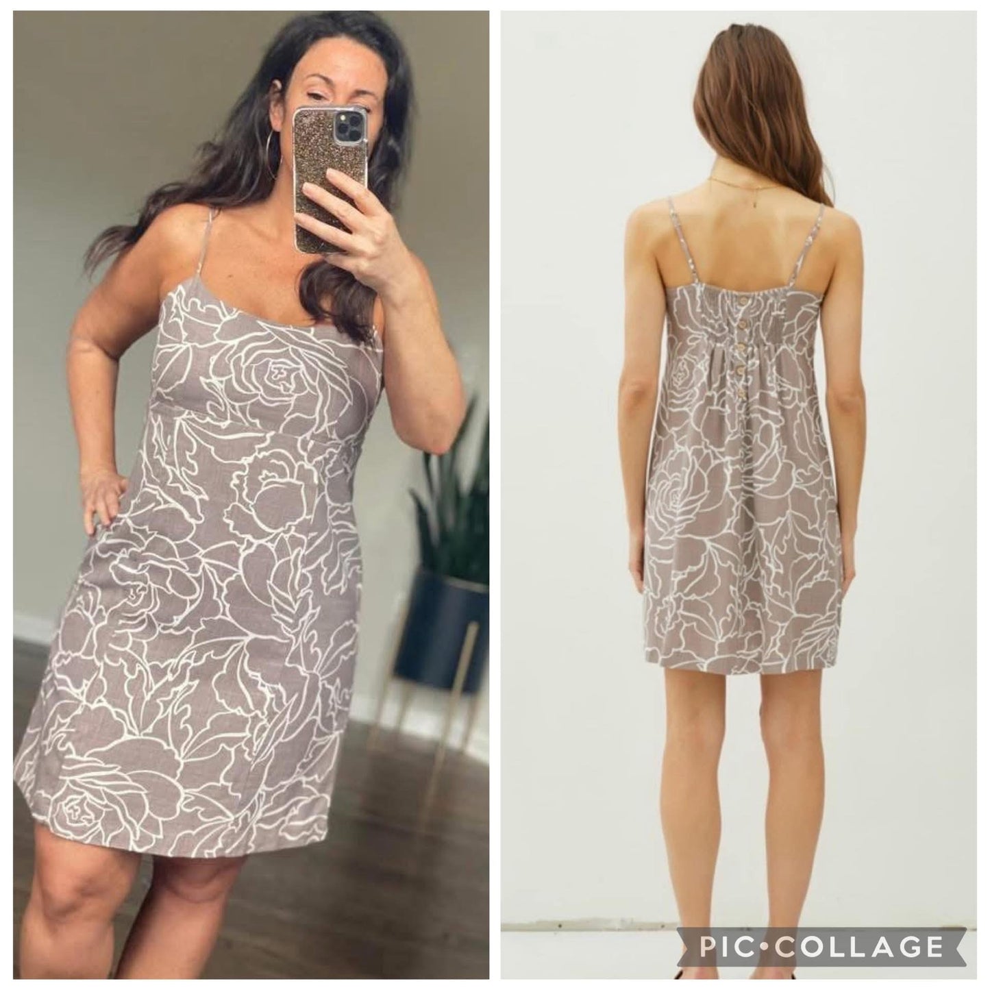 Bloom & Glow Slip Dress