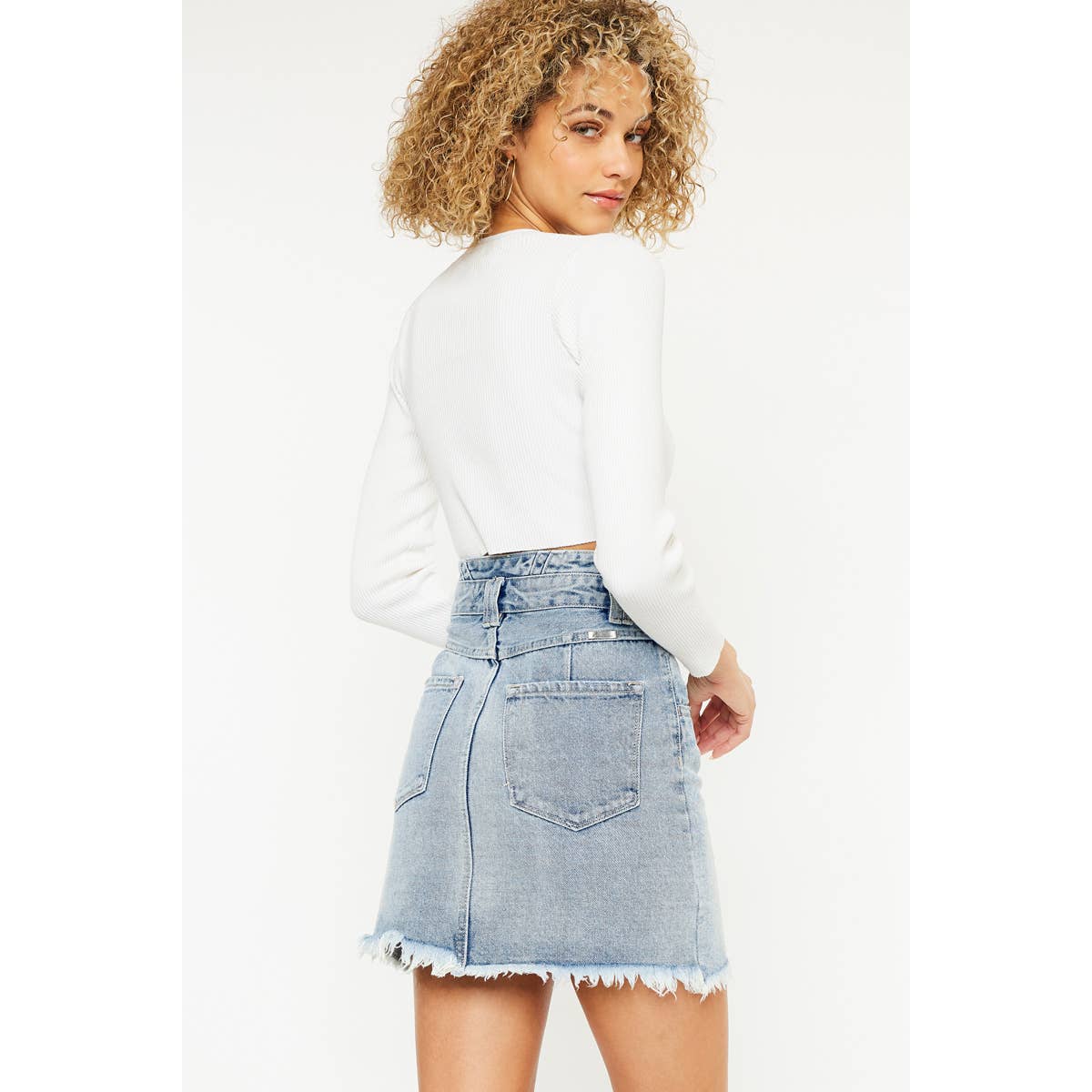 KAN CAN DENIM SKIRT