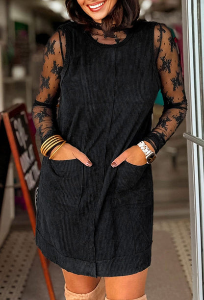 Let’s Go Girls Corduroy Dress