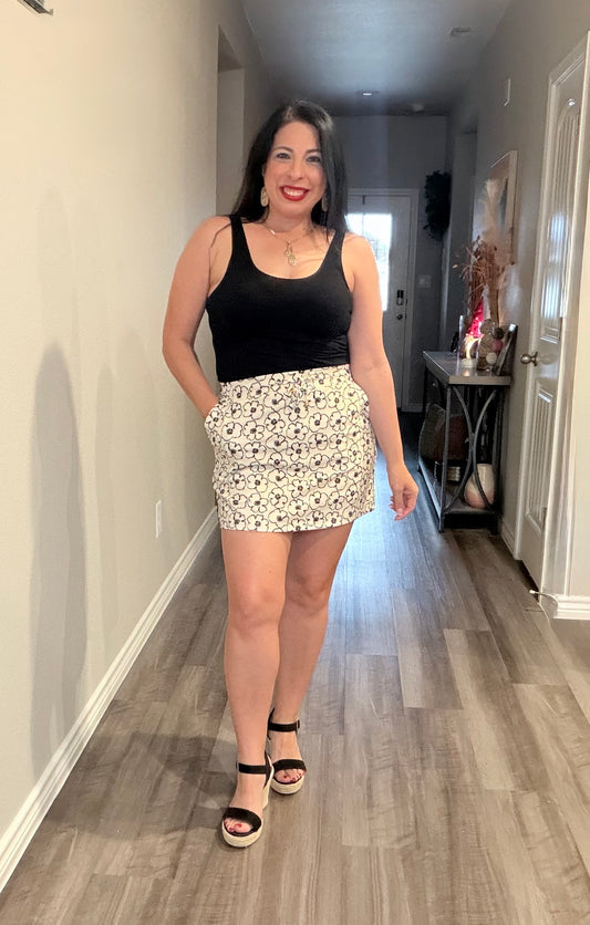 Daisy Days Skort