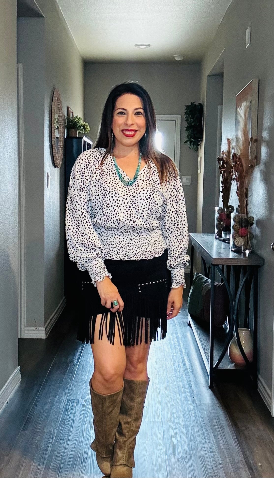 Wild Heart Smocked Top