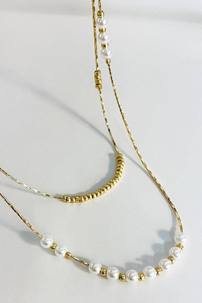 18K Gold PVD Plated Waterproof Stainless Steel Chain Necklace