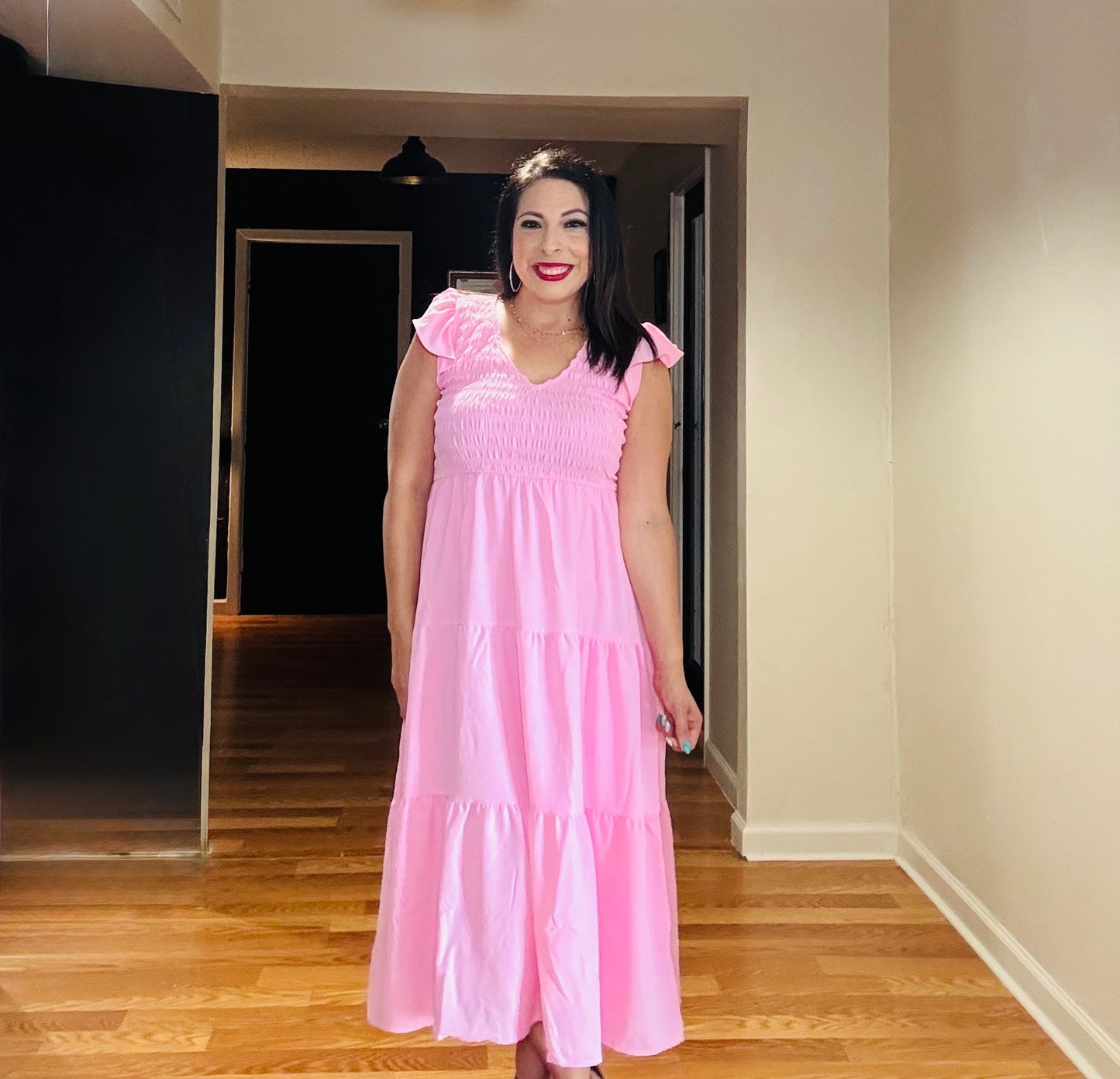 Sweetheart Flutter Dress