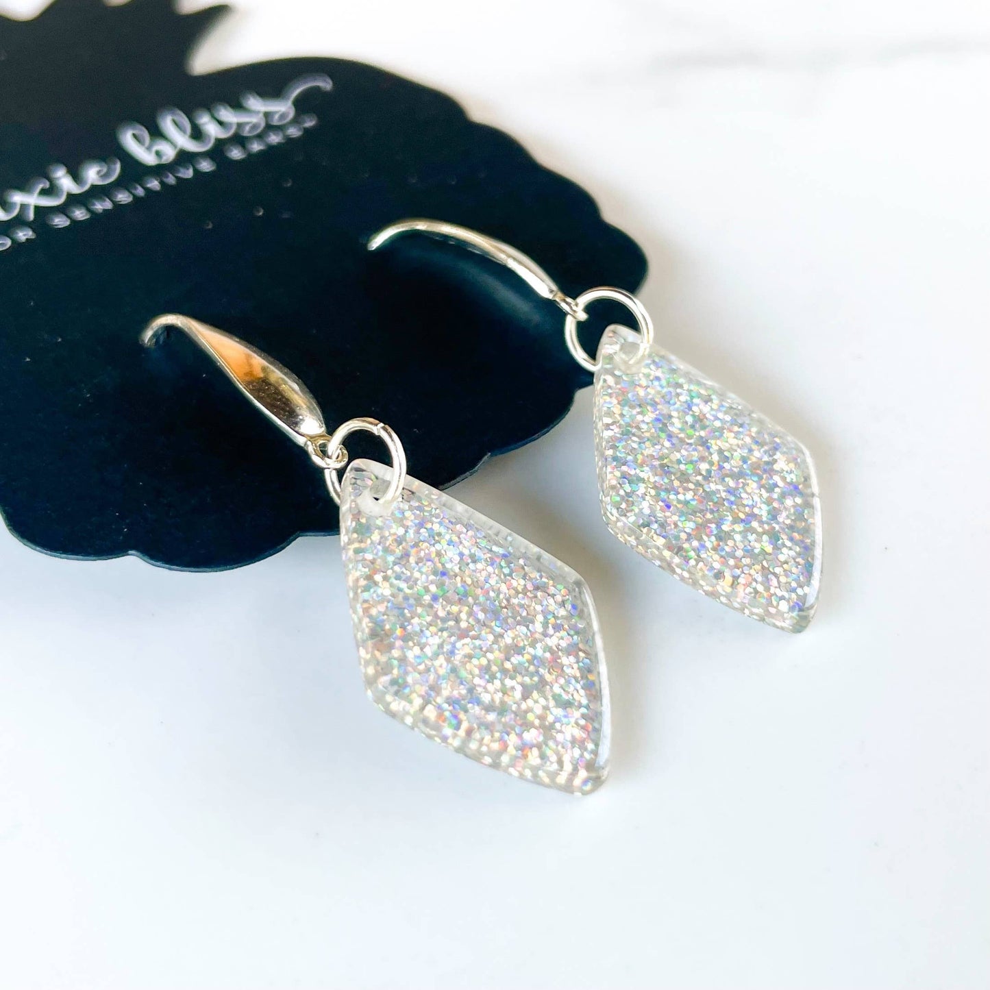 Glitz Girl in Holographic Silver
