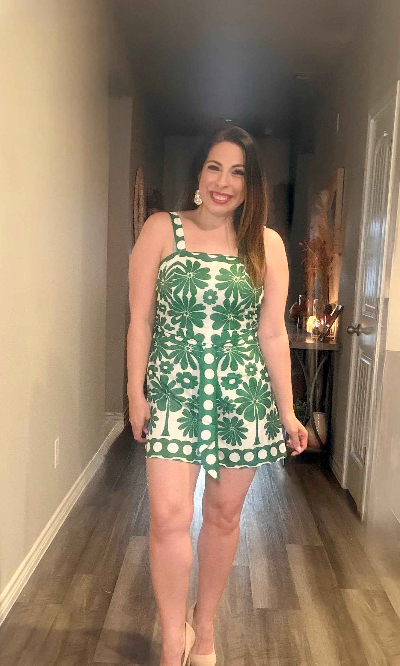 Emerald Daydream Romper