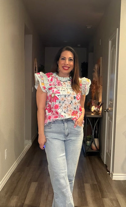 Blushing Prairie Top