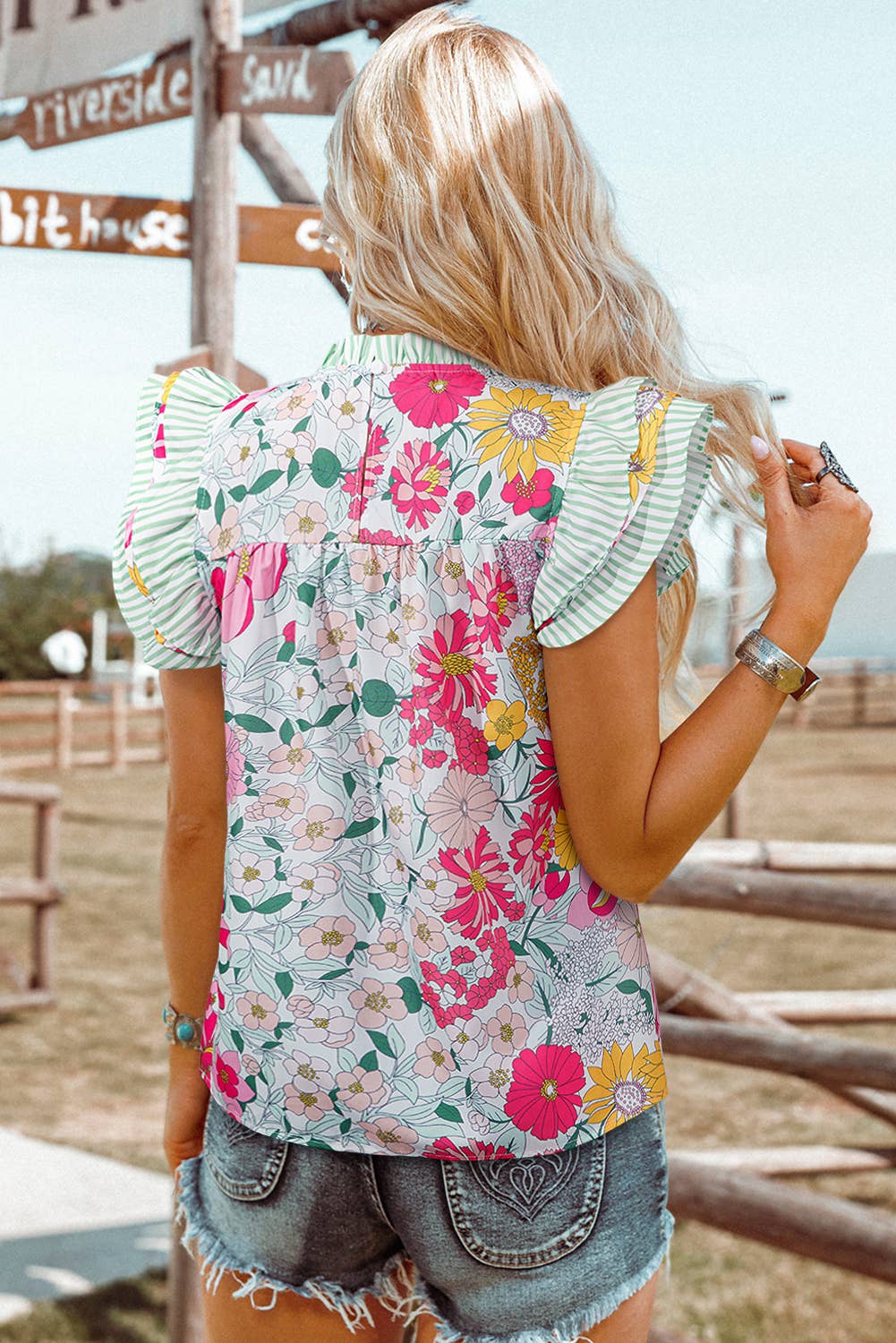 Blushing Prairie Top