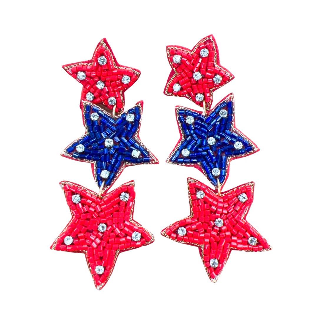 Stars of Freedom Earrings