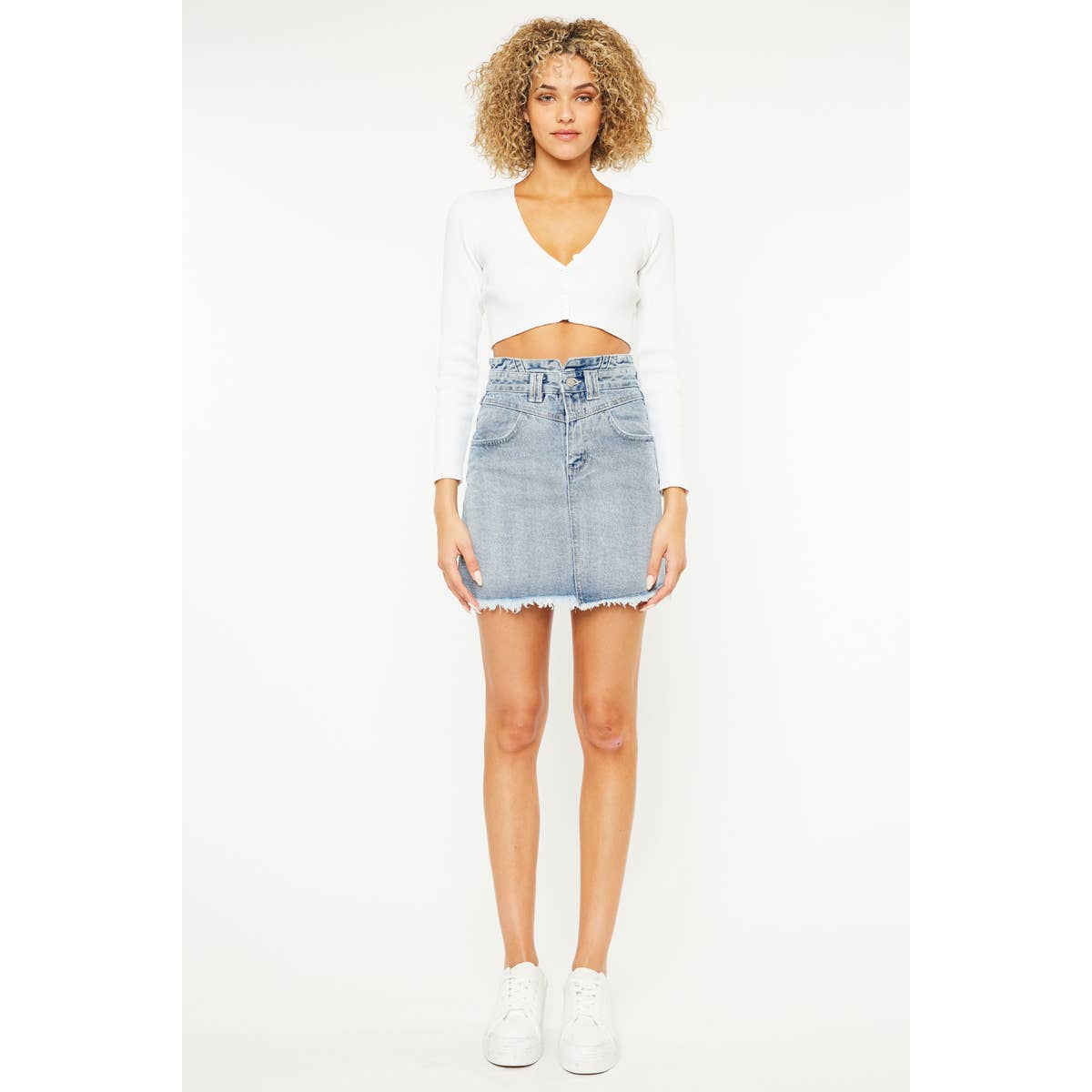 KAN CAN DENIM SKIRT