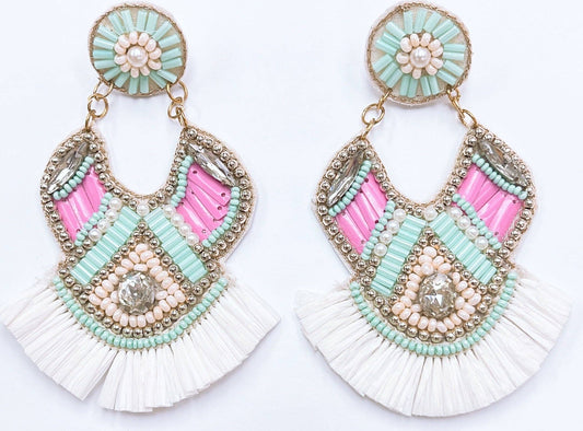 Glam Aztec Earrings