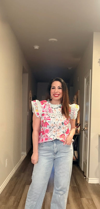 Blushing Prairie Top