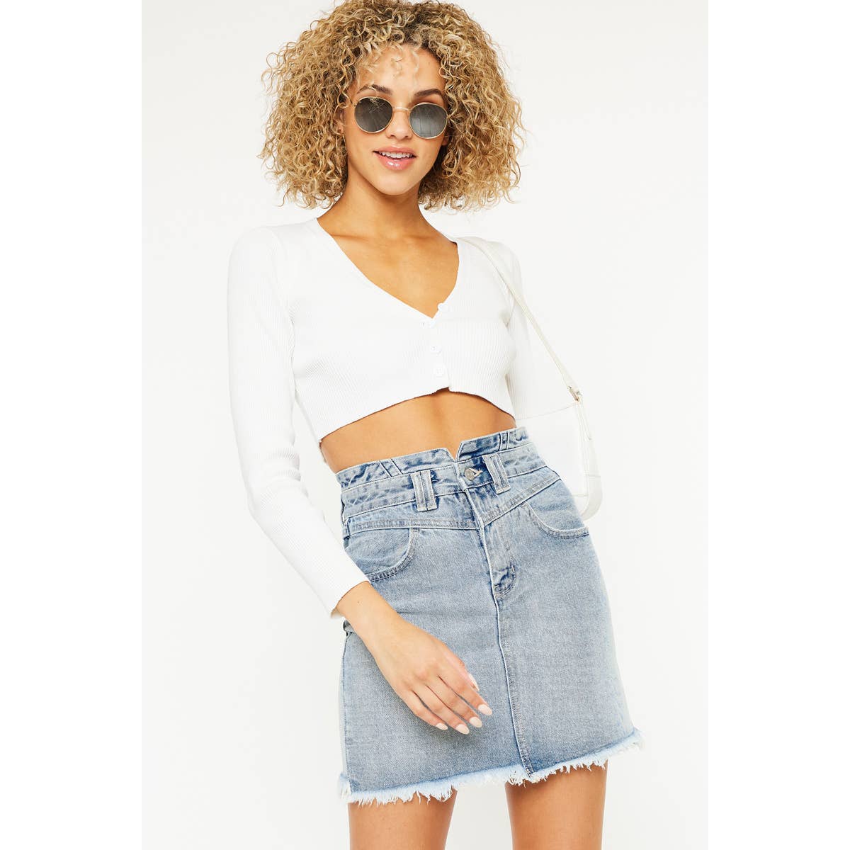 KAN CAN DENIM SKIRT