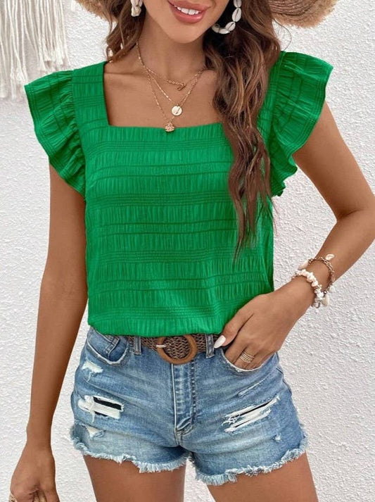 Lucky Charm Flutter Top 🍀